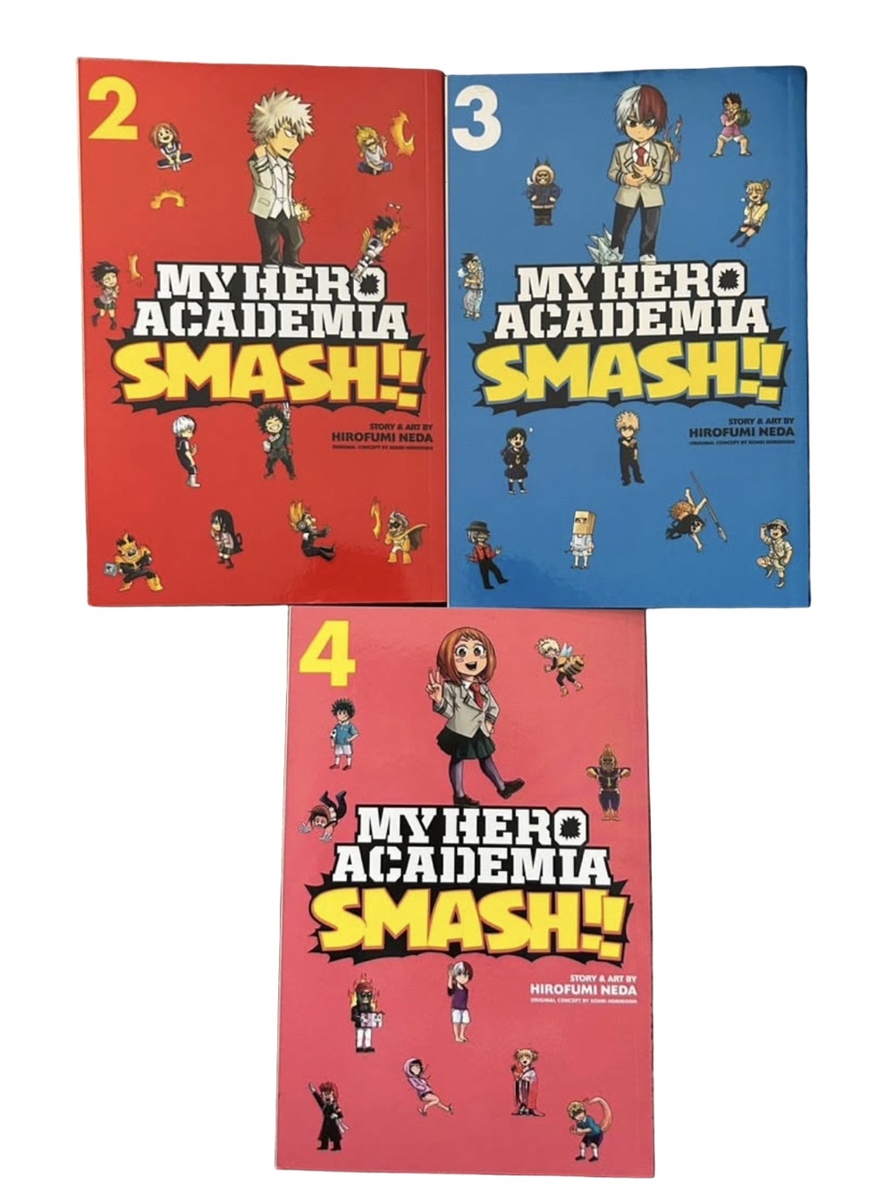 My Hero Academia Smash! Volumes 2, 3, 4